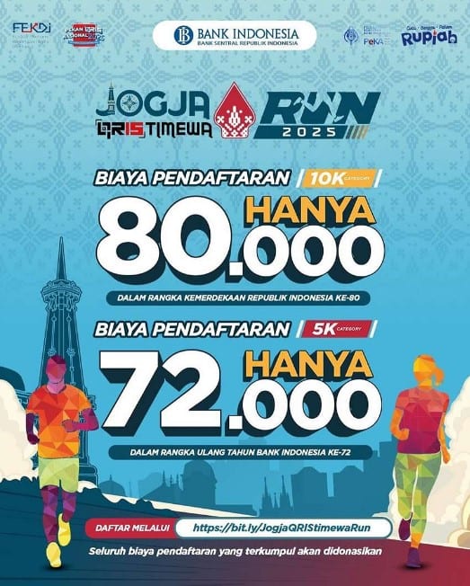 Jogja QRIStimewa Run 2025 2