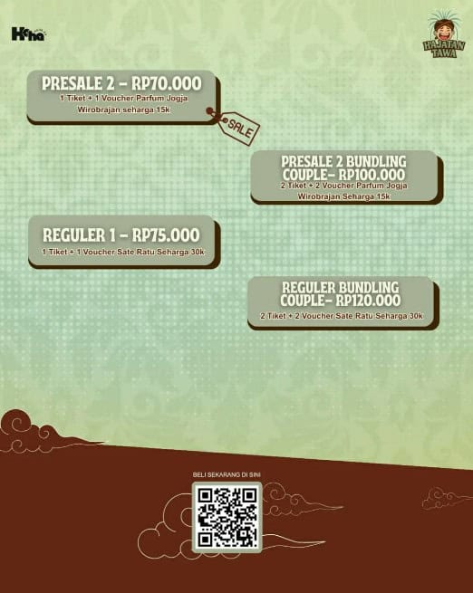 Tiket STANDUP COMEDY SHOW HAJATAN TAWA