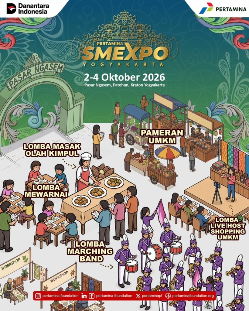 Pertamina SMEXPO Jogja 2026 di Pasar Ngasem Yogyakarta