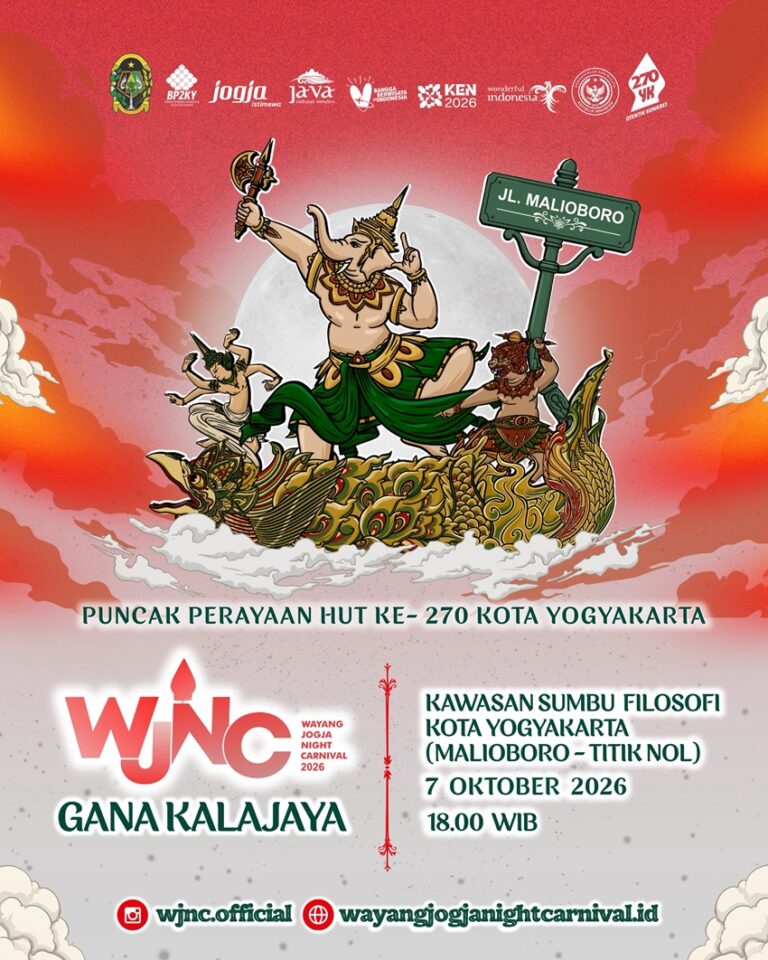 Wayang Jogja Night Carnival WJNC 2026 Ganakalajaya di Malioboro