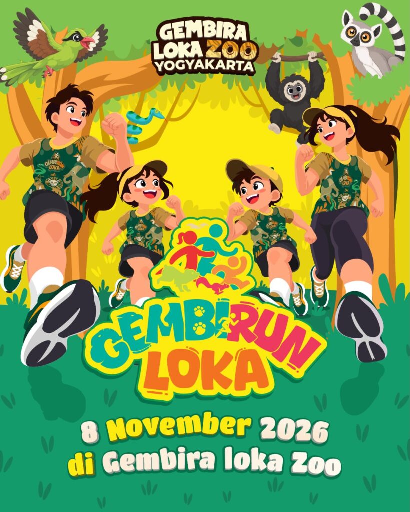 GembiRun Loka 2026 di Gembira Loka Zoo Yogyakarta