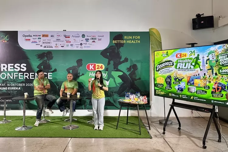 Suasana K-24 Healthy Run 2026 di GIK UGM Yogyakarta