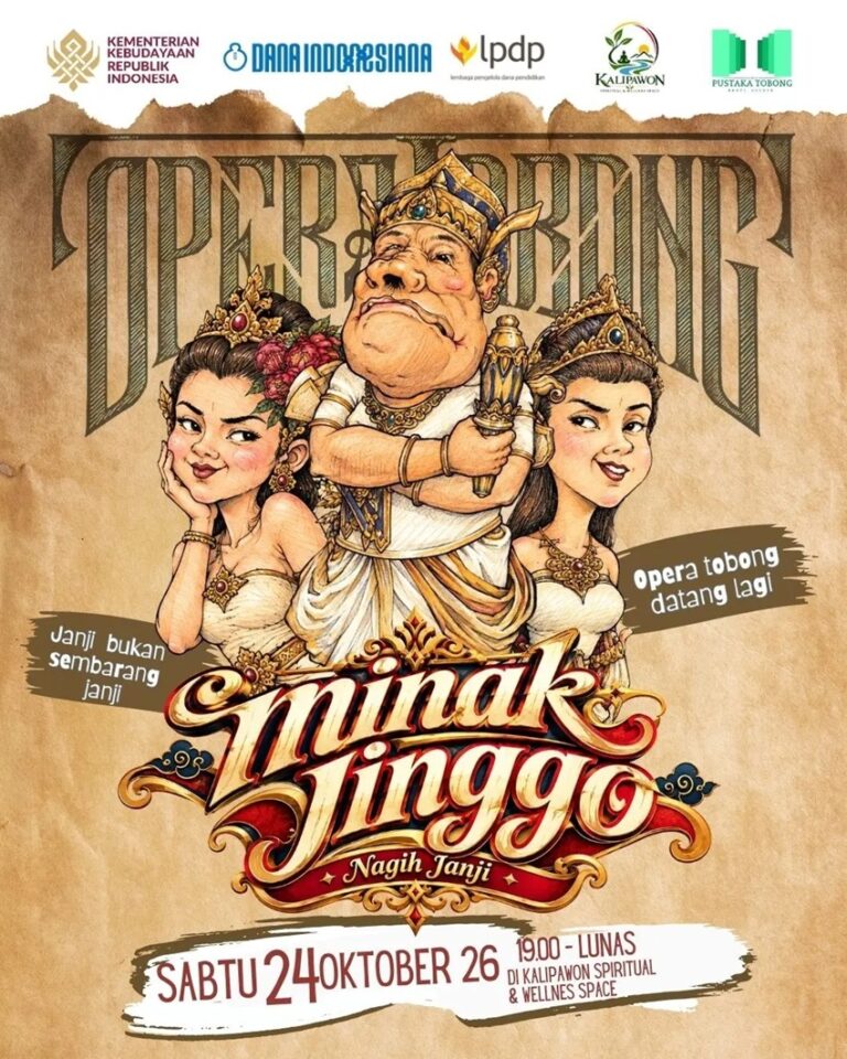 Poster Opera Tobong Jilid 2 Minak Jinggo Nagih Janji di Kalipawon Sleman